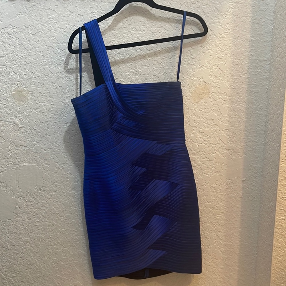 Blue BCBG dress
